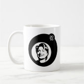 Hillary Clinton Black Bubble Koffiemok (Links)