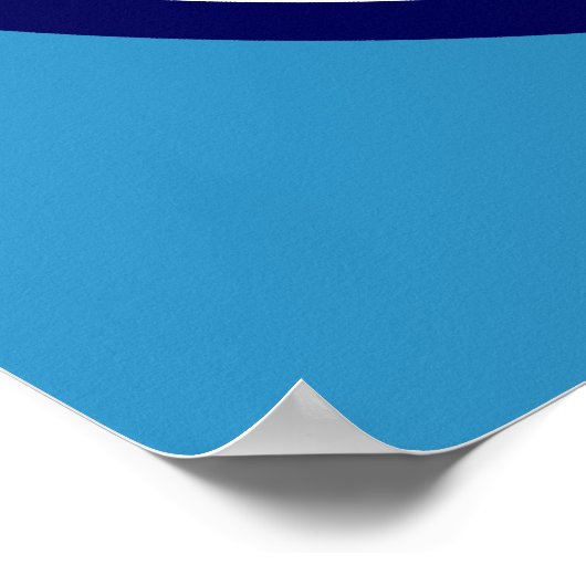 hillary clinton: blauwe luchtbellen : poster (Hoek)