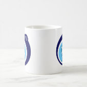 Hillary Clinton Blue Bubble Koffiemok (Center)