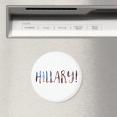 Hillary Clinton bokeh Magneet (Insitu (Vaatwasser))