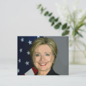 hillary clinton briefkaart (Staand voorkant)