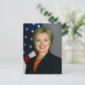 Hillary Clinton Briefkaart (Staand voorkant)