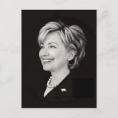 Hillary Clinton Briefkaart (Voorkant)