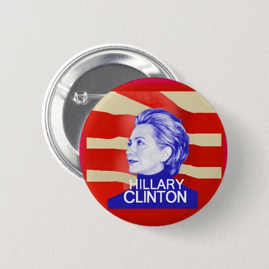 Hillary Clinton Button (Voorkant /achterkant)