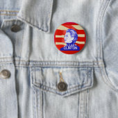 Hillary Clinton Button (In situ)