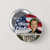 Hillary Clinton Button (Voorkant /achterkant)