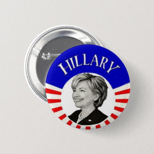 Hillary Clinton Button (Voorkant /achterkant)