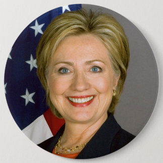 Hillary Clinton Button van grote grootte
