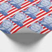 Hillary Clinton Cadeaupapier (Hoek)