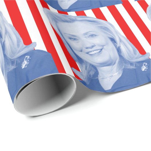 Hillary Clinton Cadeaupapier (Rol Hoek)