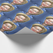 Hillary Clinton Cadeaupapier (Hoek)