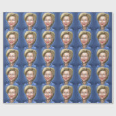 Hillary Clinton Cadeaupapier (Vlak)