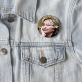 Hillary Clinton Dit is mijn President Button (In situ)