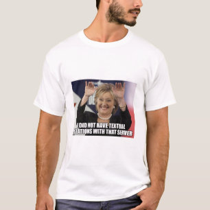 Hillary Clinton - e-mailschandaal T-shirt
