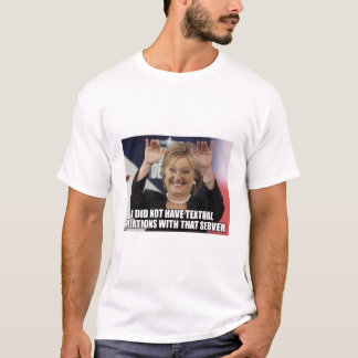 Hillary Clinton - e-mailschandaal T-shirt