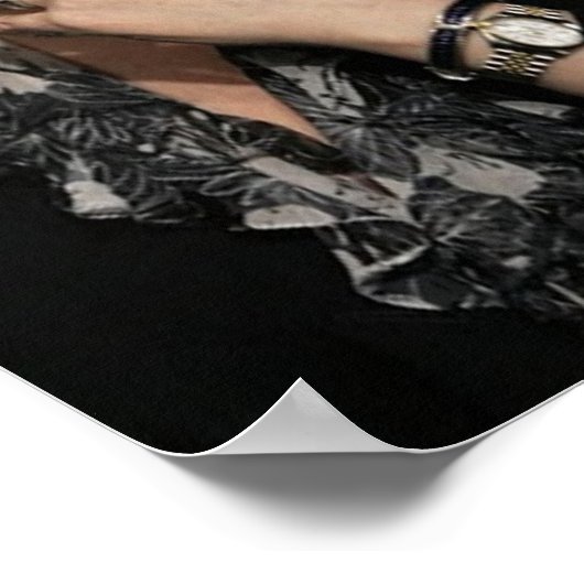 Hillary Clinton "Education & Parents" Quote Poster (Hoek)