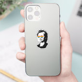 Hillary Clinton Gay Pride Sticker (Telefoon)