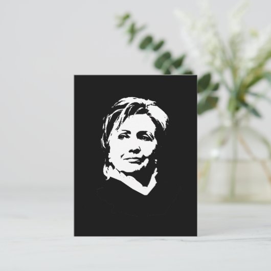 Hillary Clinton Gear Briefkaart (Staand voorkant)
