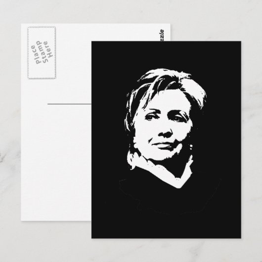 Hillary Clinton Gear Briefkaart (Voorkant / Achterkant)
