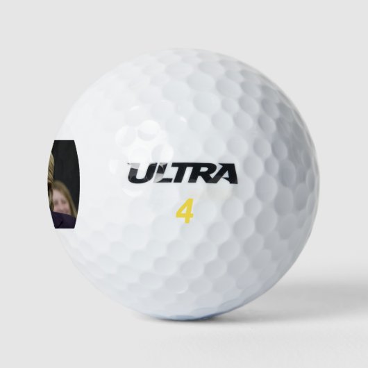 Hillary Clinton golfballen (Logo)
