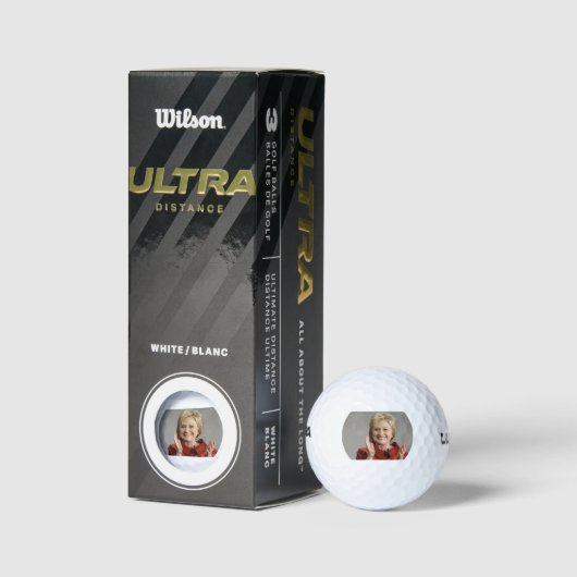 Hillary Clinton golfballen (Verpakking)