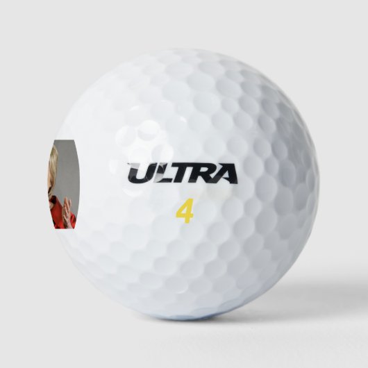 Hillary Clinton golfballen (Logo)