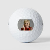 Hillary Clinton golfballen (Voorkant)