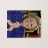 Hillary Clinton Het Dorp Neemt Een Kind Aan Legpuzzel (Horizontaal)