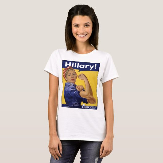 Hillary Clinton Hillary. T-shirt (Voorkant volledig)