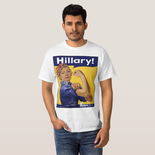 Hillary Clinton Hillary. T-shirt (Voorkant volledig)
