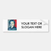 HILLARY CLINTON HOPE -.png Bumpersticker (Voorkant)