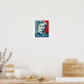 HILLARY CLINTON HOPE-.png Poster (Keuken)