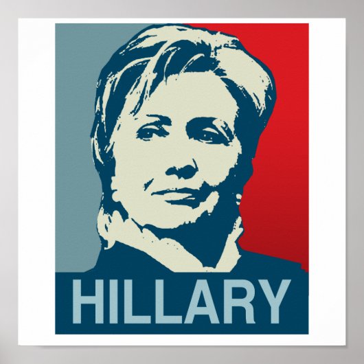 HILLARY CLINTON HOPE-.png Poster (Voorkant)