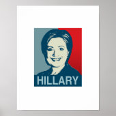 HILLARY CLINTON HOPE -.png Poster (Voorkant)