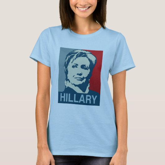HILLARY CLINTON HOPE-.png T-shirt (Voorkant)