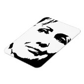 HILLARY CLINTON INK ART MAGNEET (Linkerzijde)