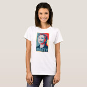 Hillary Clinton is een vrouw die niet lekker is? S T-shirt (Voorkant volledig)