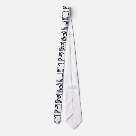 Hillary Clinton is mijn thuisbasis Stropdas (Achterkant)