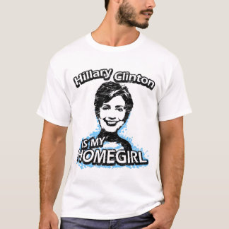 Hillary Clinton is mijn thuisbasis T-shirt