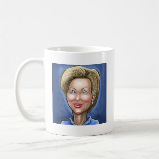 Hillary Clinton Koffiemok (Links)