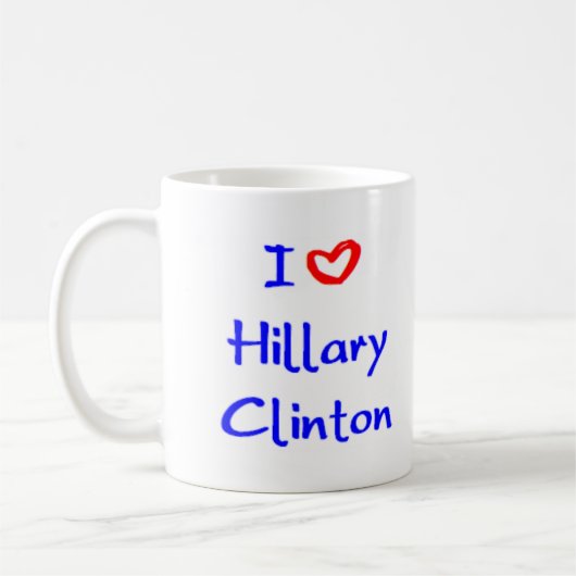 hillary clinton koffiemok (Links)