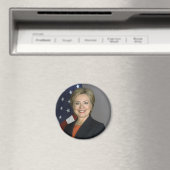 Hillary Clinton Magneet (Insitu (Vaatwasser))