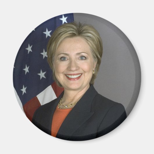 Hillary Clinton Magneet (Voorkant)