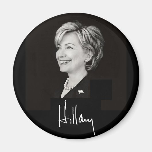 Hillary Clinton Magnet (Voorkant)