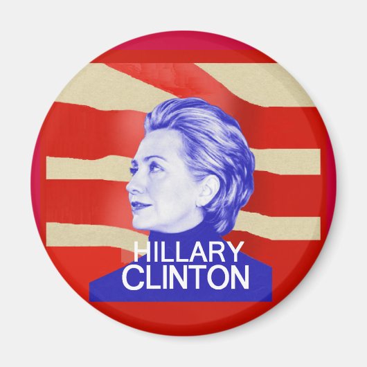 Hillary Clinton Magnet (Voorkant)