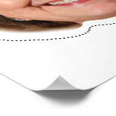 Hillary Clinton Mask Cutout Poster (Hoek)