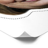 Hillary Clinton Mask Poster (Hoek)