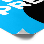 Hillary Clinton Mevrouw President 2016 Poster (M) (Hoek)