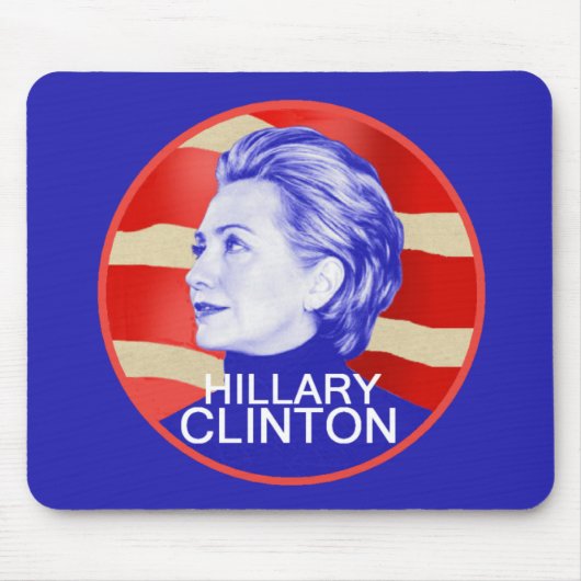 Hillary Clinton Mousepad Muismat (Voorkant)