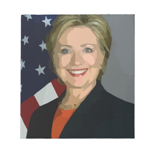 hillary clinton notitieblok (Voorkant)
